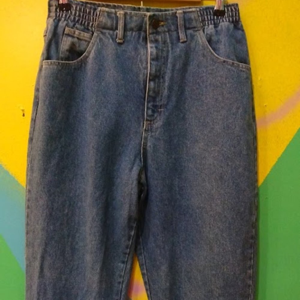 Vintage Petite Sophisticate  High waisted Mom Jeans SIZE 12